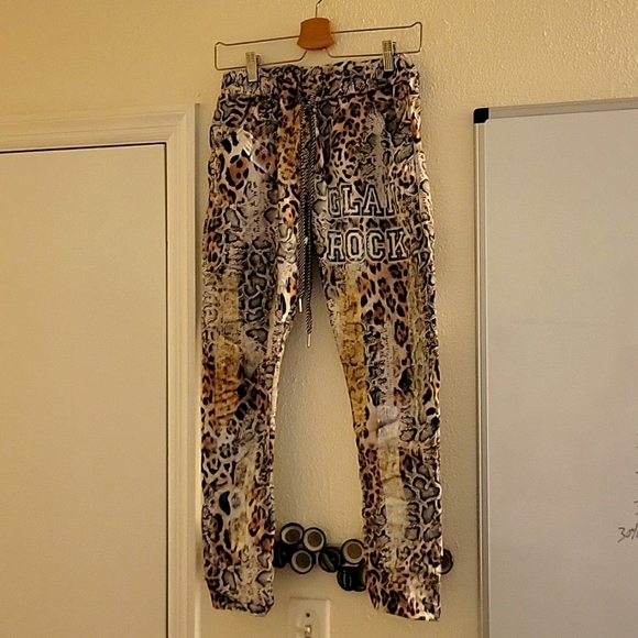 Glam Rock animal print pants - Picture 1 of 3